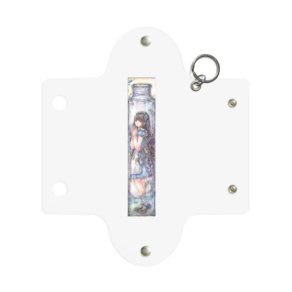 Akanesasaki-artのdrink me Mini Clear Multipurpose Case