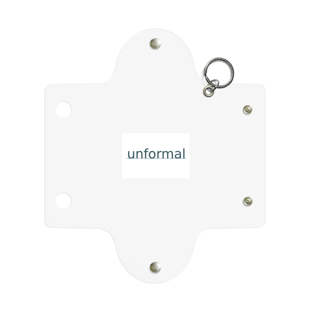 fashion label unformalの"unformal" goods ミニクリアマルチケース