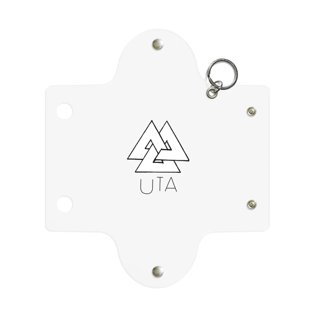 87uta (はなうた）の87uta  「87utaロゴ」 クリアケース Mini Clear Multipurpose Case