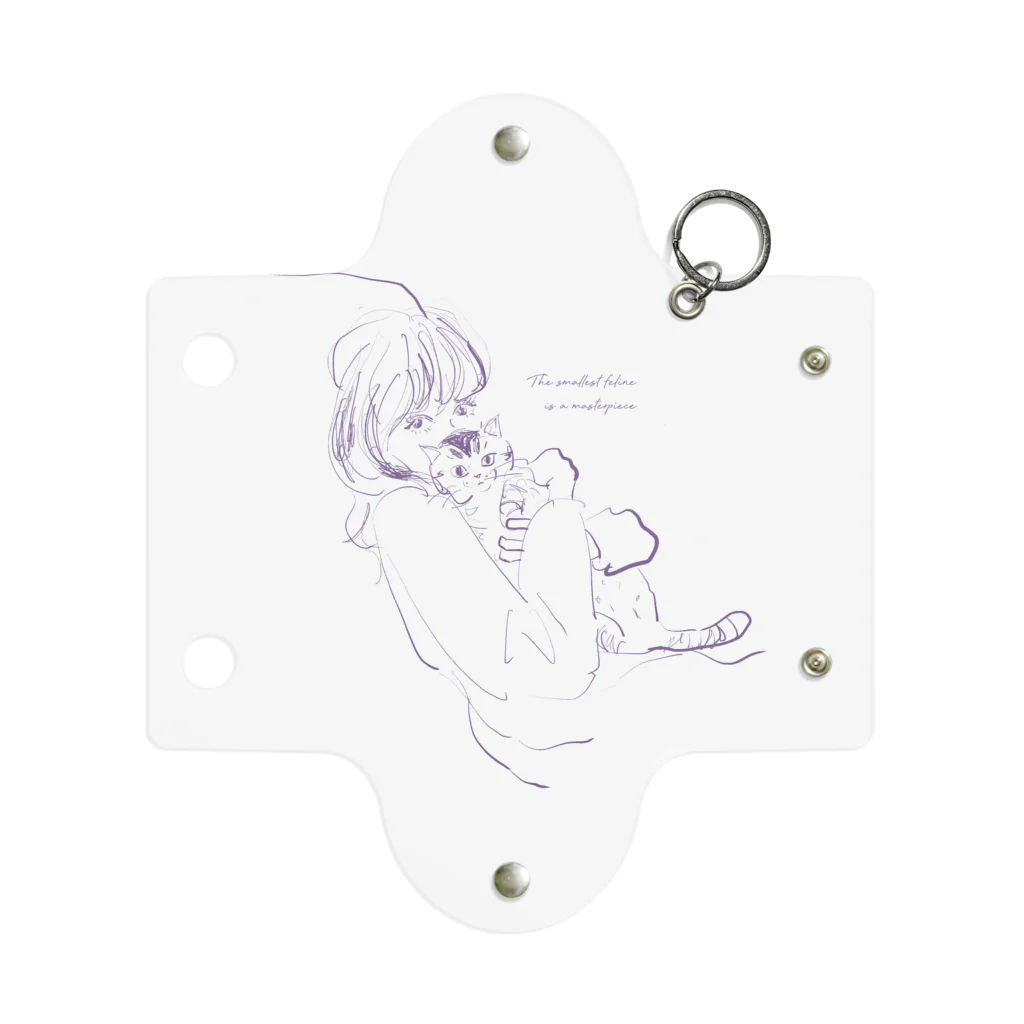 Nanami FujiのThe smallest feline Mini Clear Multipurpose Case