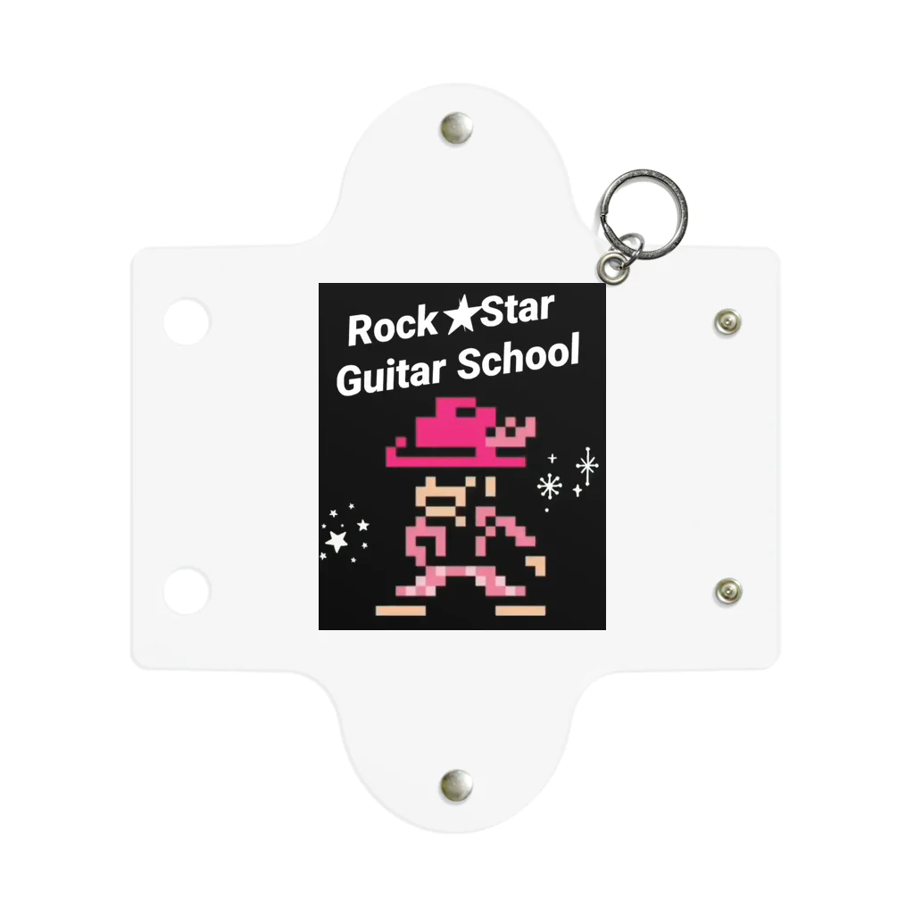 Rock★Star Guitar School 公式Goodsのロック★スターおしゃれアイテム Mini Clear Multipurpose Case