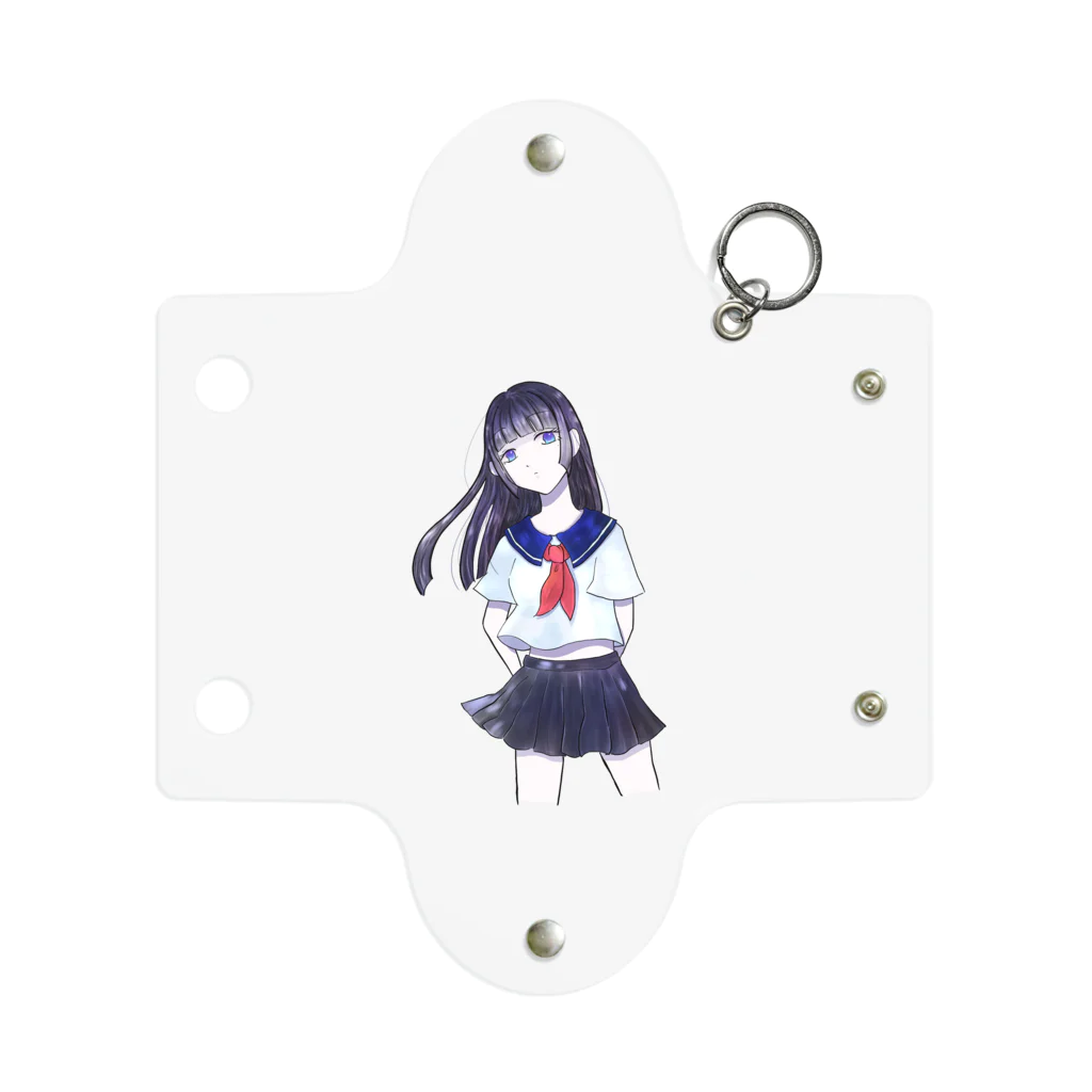 すらいむショップの夏っぽい女の子 Mini Clear Multipurpose Case