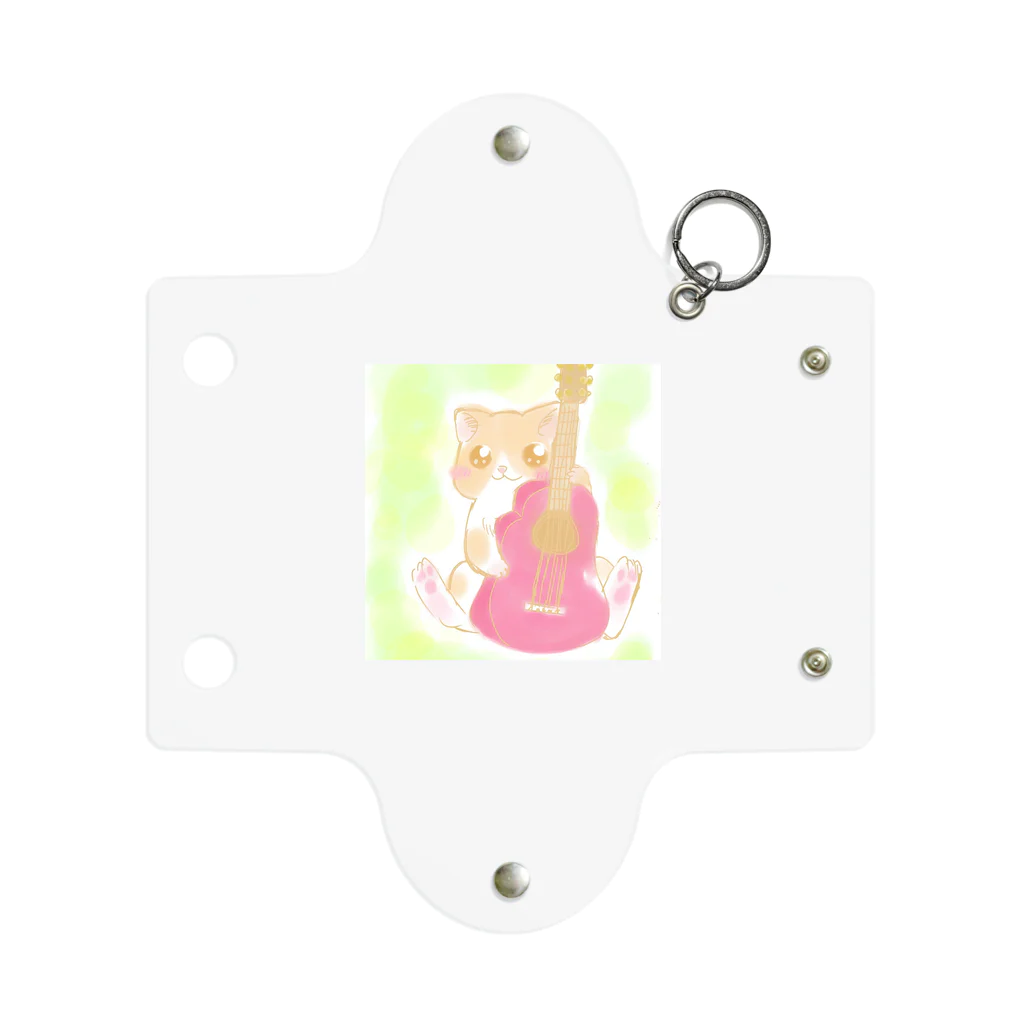 もみかのギターにゃんこ Mini Clear Multipurpose Case