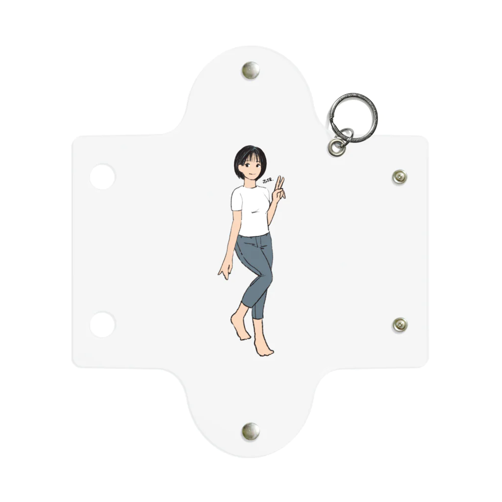 She is ...のヘルシーおんなのこ Mini Clear Multipurpose Case