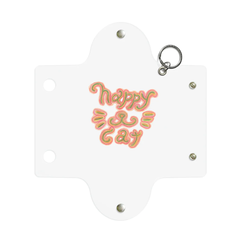 happymaterialのhappy cat Mini Clear Multipurpose Case