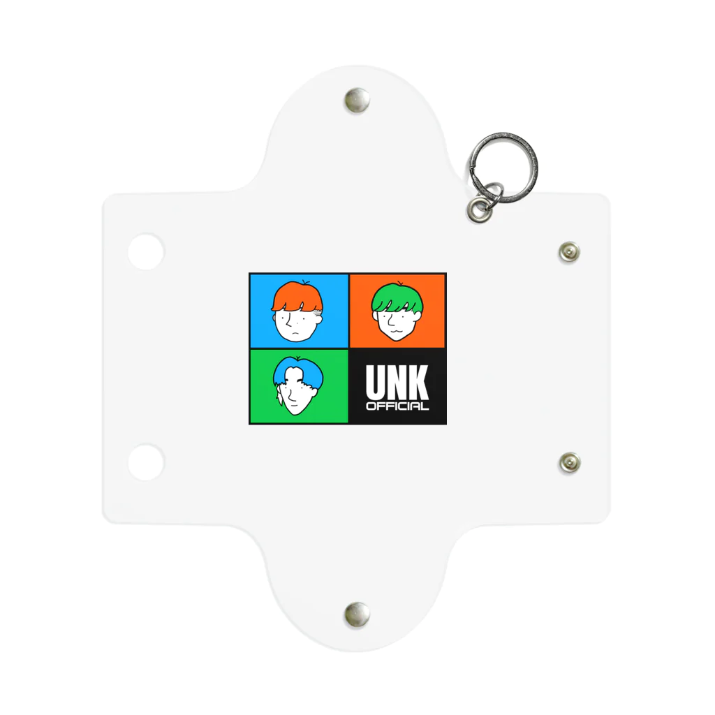 UNK.officialの四分の三 Mini Clear Multipurpose Case