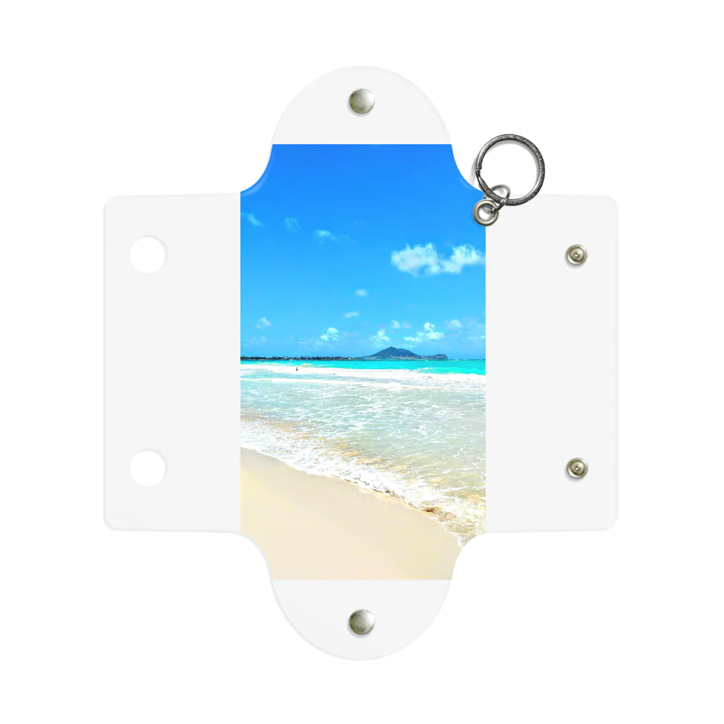 Hawaii Picturesの天国のビーチ🏖 Mini Clear Multipurpose Case