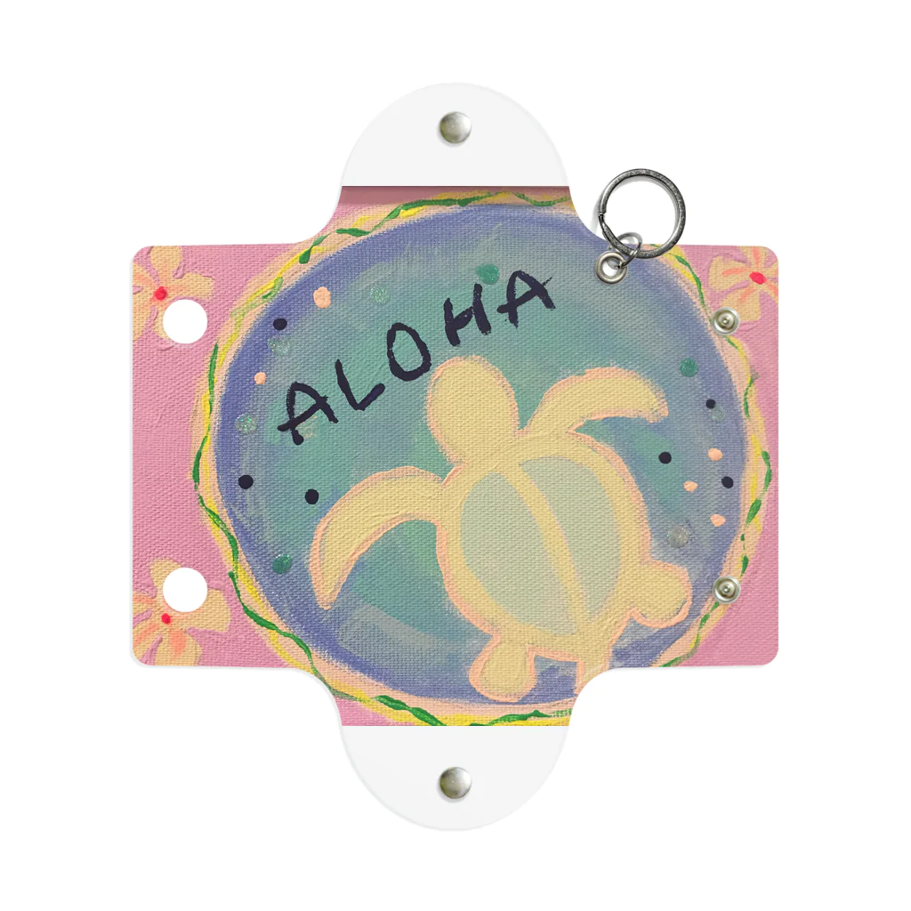 saina cafe のALOHA Hawaii Mini Clear Multipurpose Case