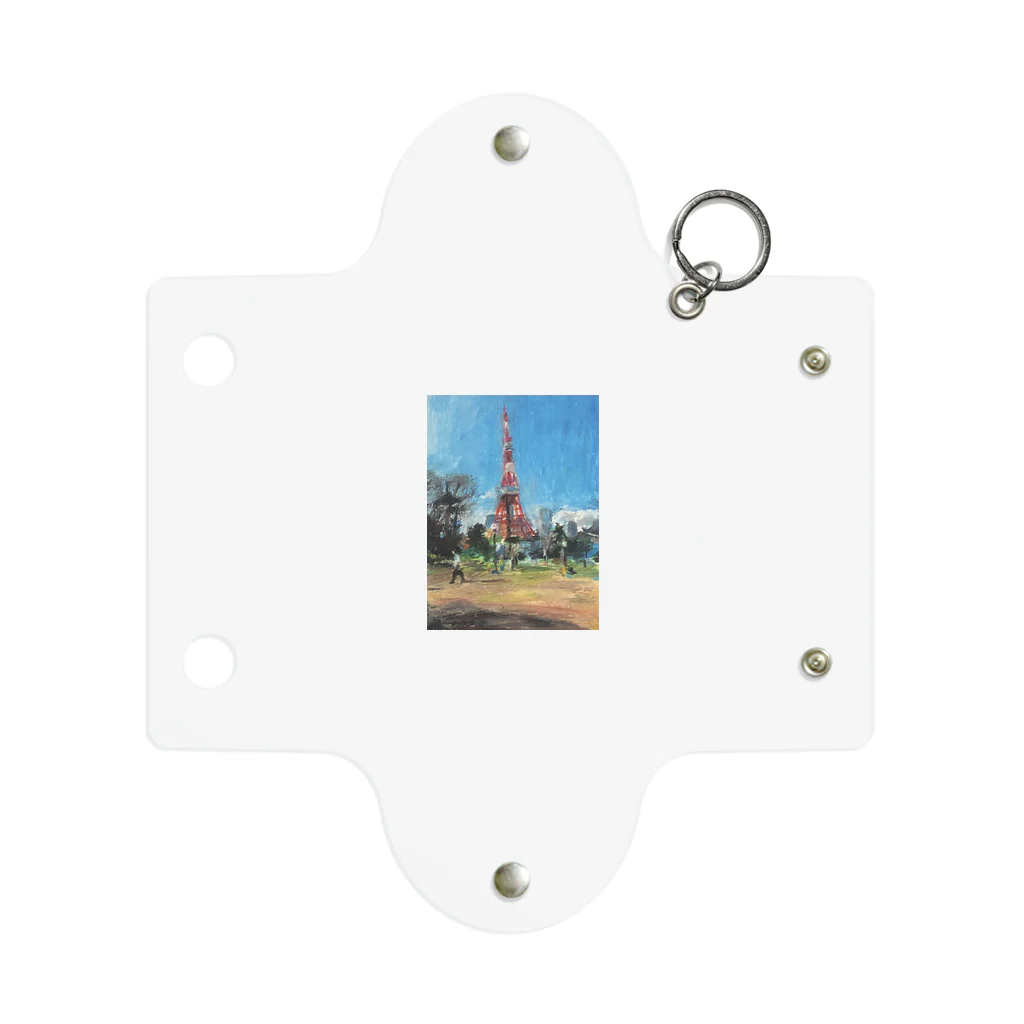 art art artのin Tokyotower Mini Clear Multipurpose Case