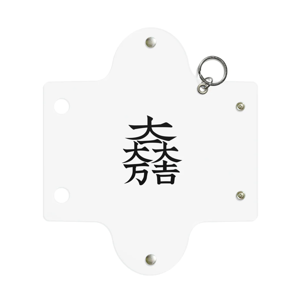 戦国神社 -戦国グッズ専門店-の石田三成（大一大万大吉） Mini Clear Multipurpose Case