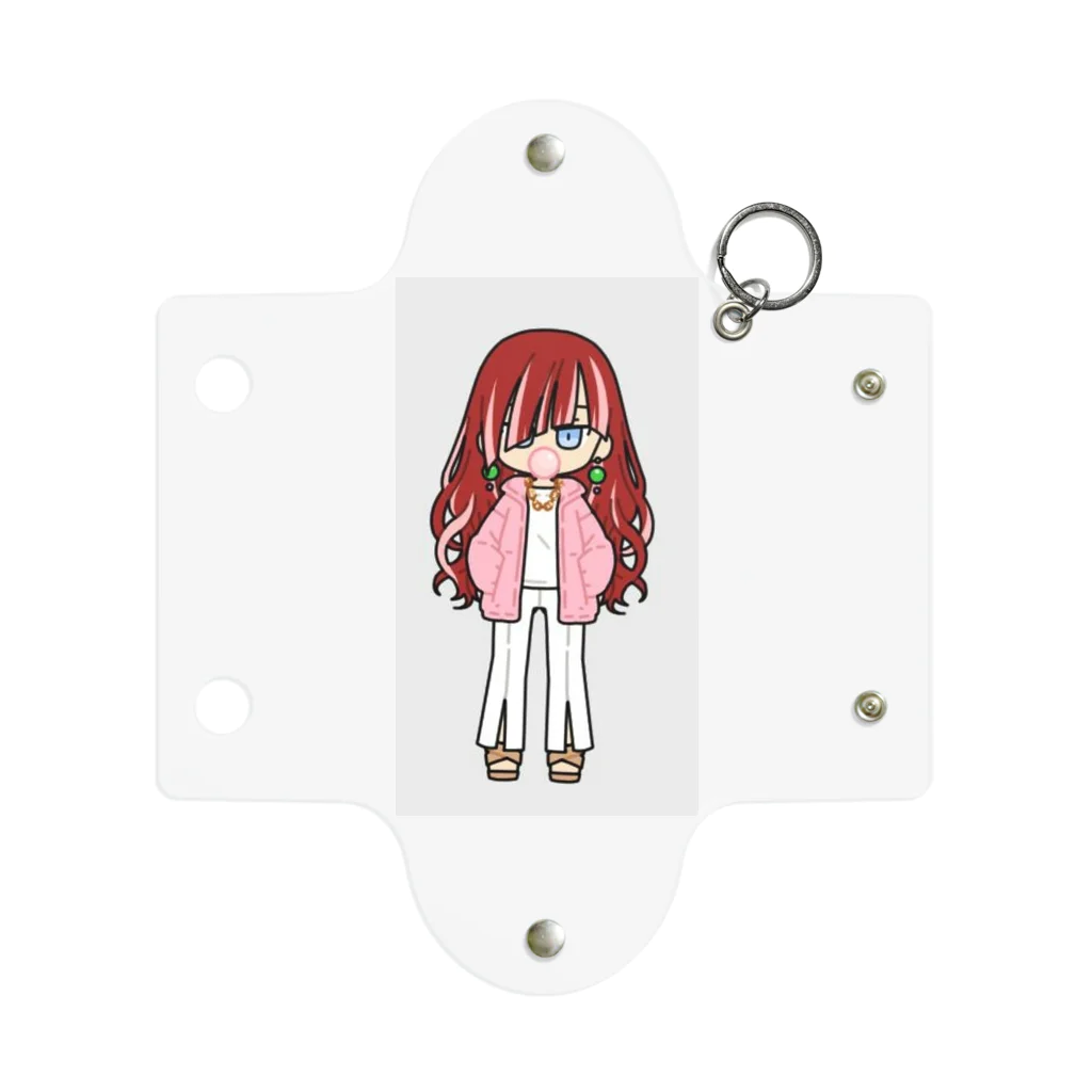 R-tanj-tanの可愛い女の子🎀♀コギャルちゃん Mini Clear Multipurpose Case