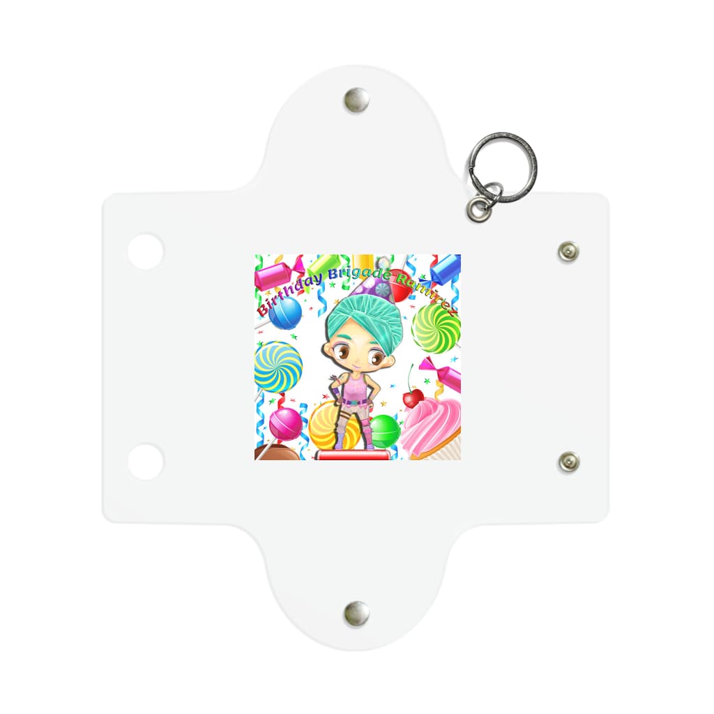 Cartoon☆style☆Fortniteのフォートナイト☆Fortniteバースデーブリゲイドラミレス【Birthday Brigade Ramirez】 Mini Clear Multipurpose Case