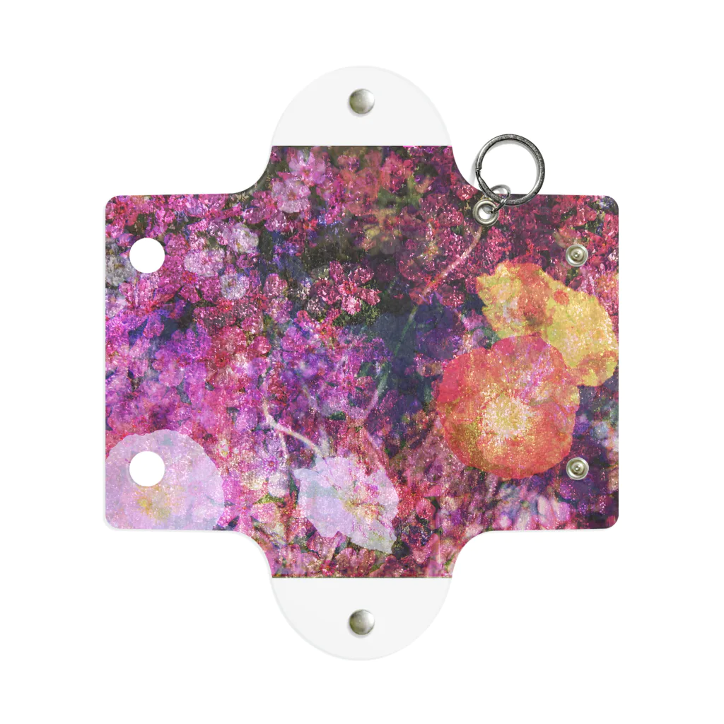 encoreの花畑クリア Mini Clear Multipurpose Case
