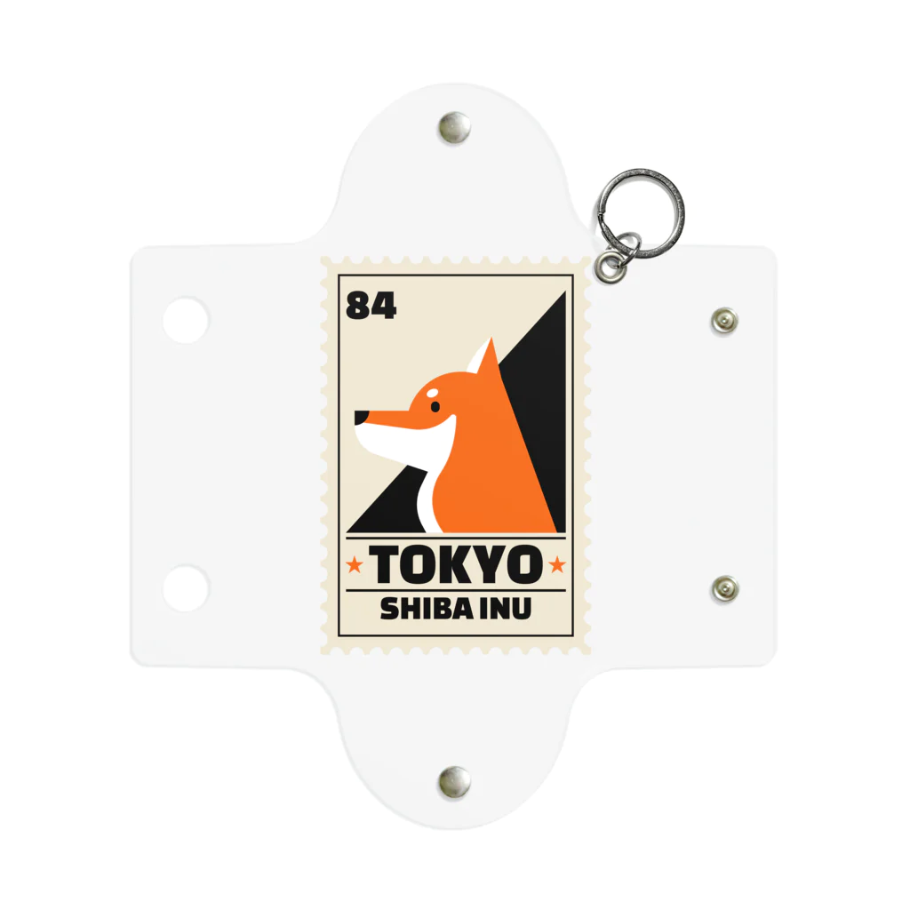 東京奮起させるの柴犬 東京 Mini Clear Multipurpose Case