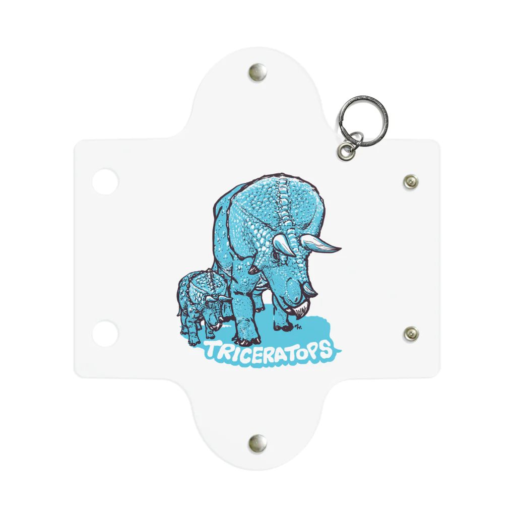 segasworksのTRICERATOPS（成体と幼体） Mini Clear Multipurpose Case