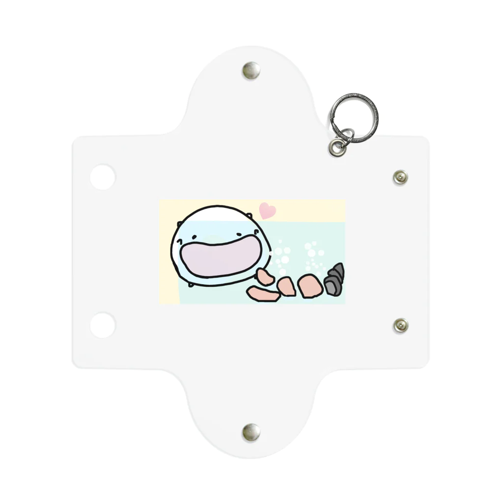 ダイナマイト87ねこ大商会の水槽でからあげとタニシを飼うねこです Mini Clear Multipurpose Case