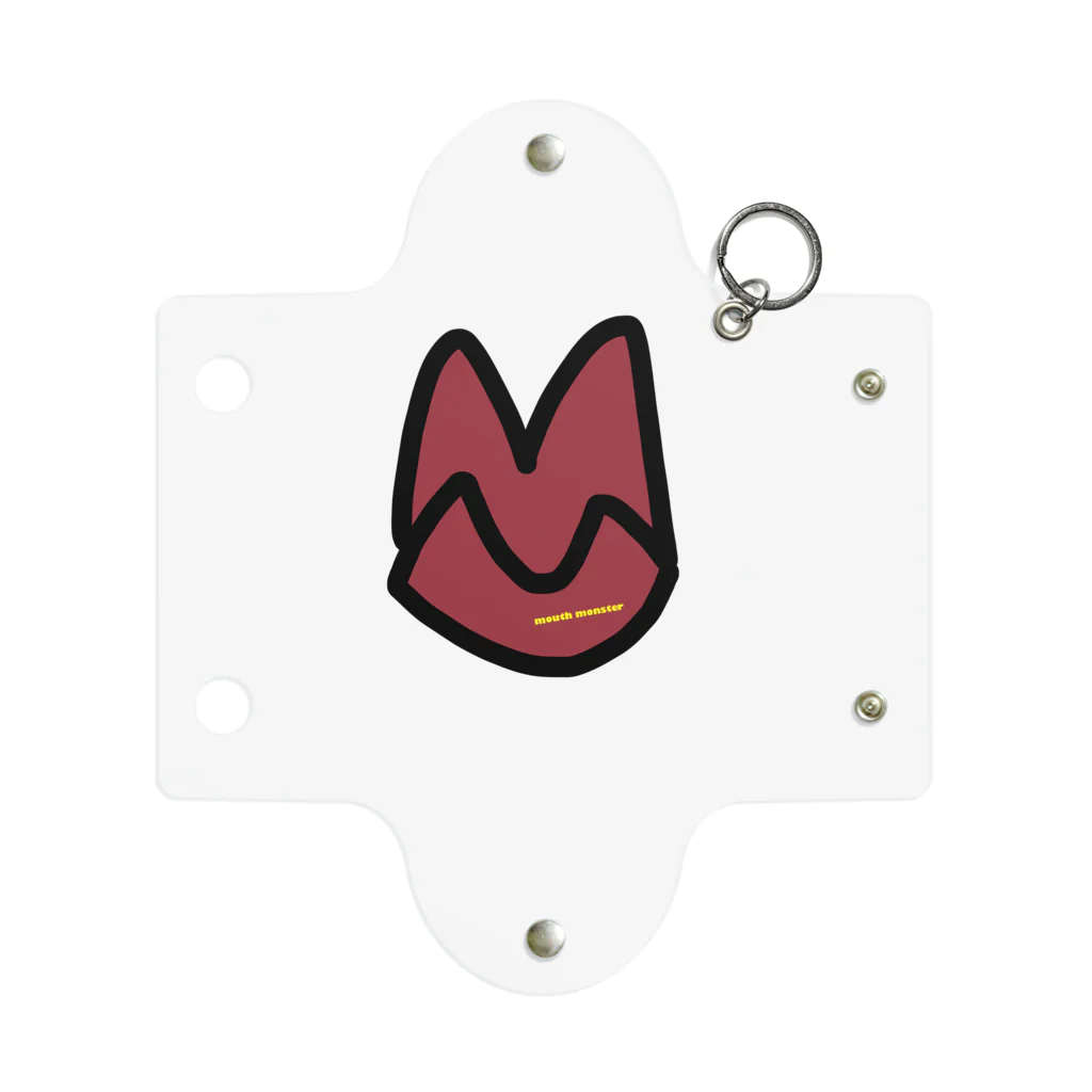  mouth monsterの mouth monster Mini Clear Multipurpose Case