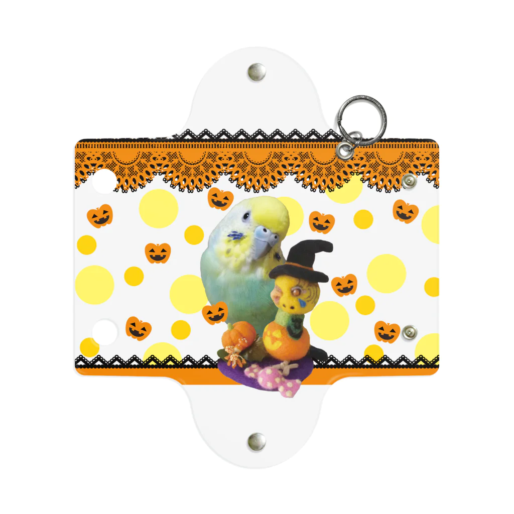 あにまるめいとのハロウィンハッピーちゃん Mini Clear Multipurpose Case