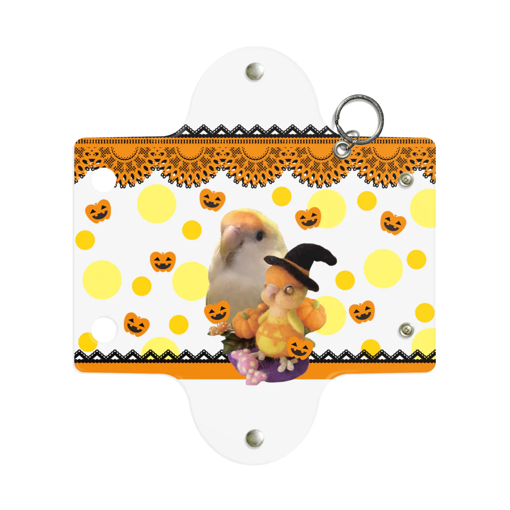 あにまるめいとのハロウィンカトリーヌちゃん Mini Clear Multipurpose Case