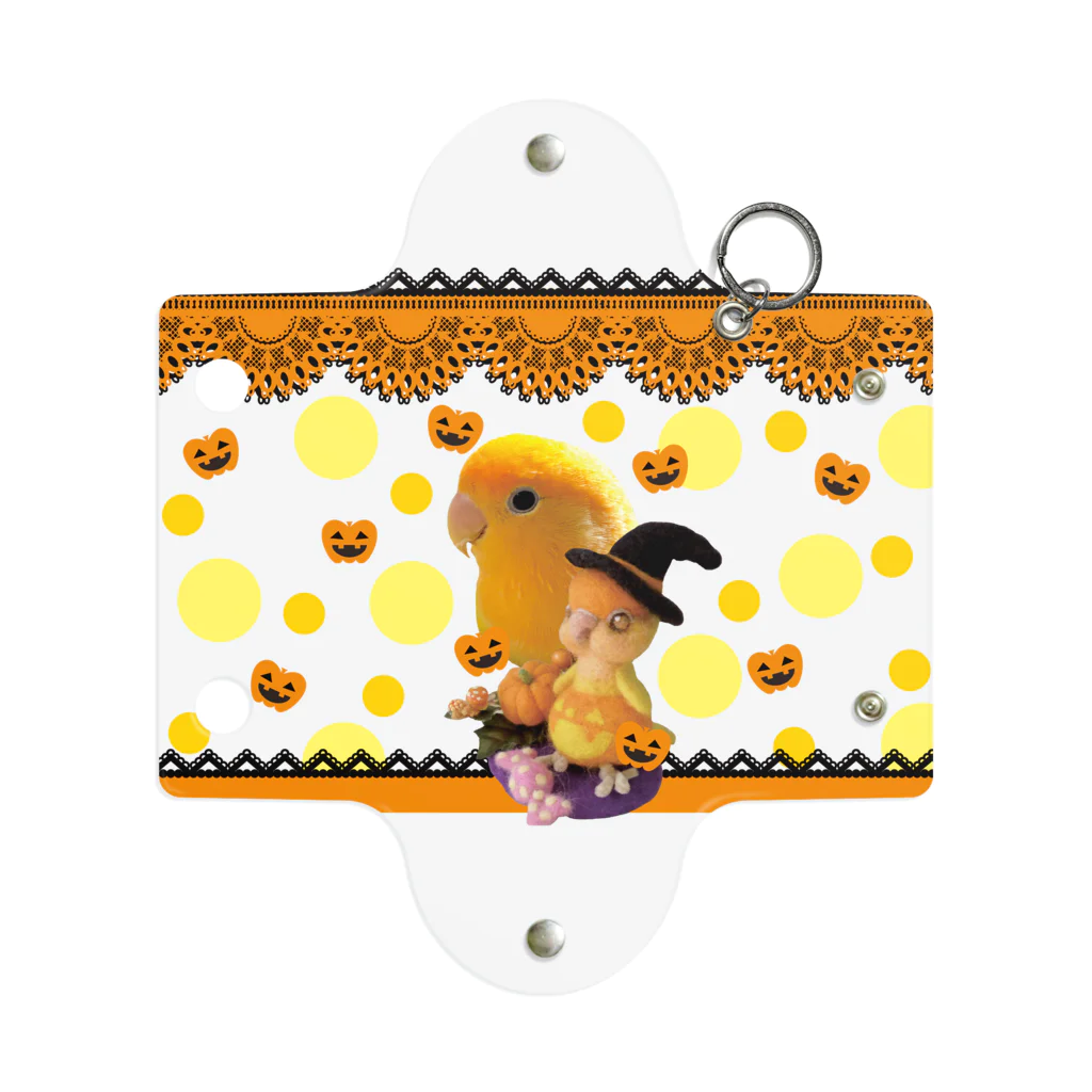 あにまるめいとのハロウィンつぼみちゃん Mini Clear Multipurpose Case