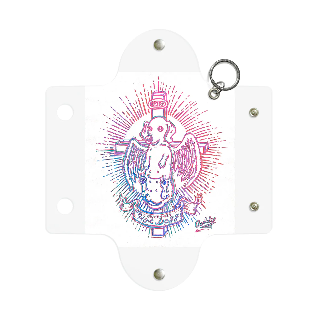 ［Goddy’s］のMy Sweetest Hot Dogg Mini Clear Multipurpose Case