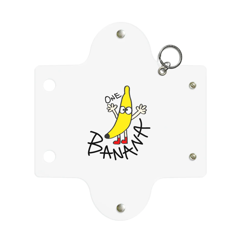 ONEのBanana goods Mini Clear Multipurpose Case