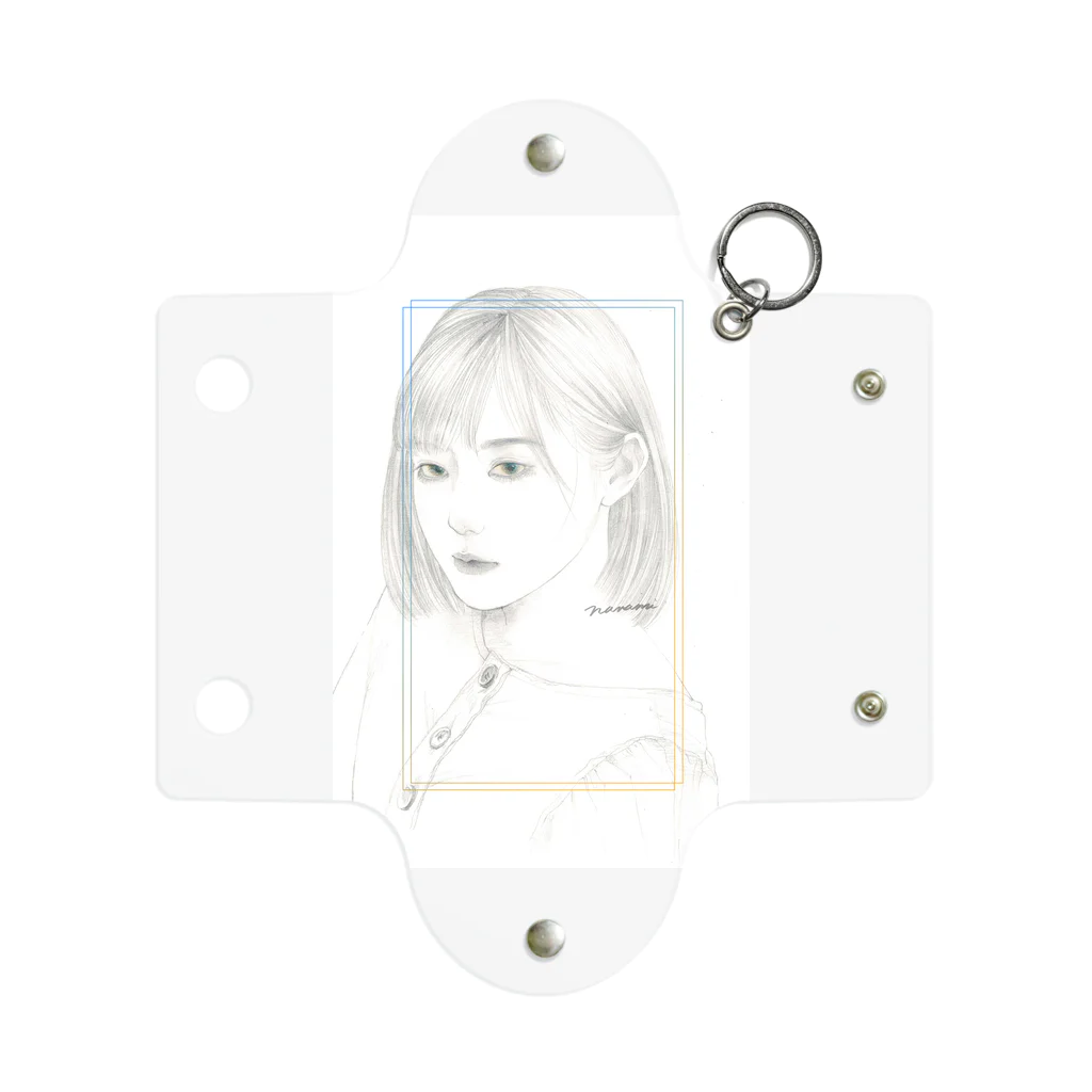 NANAMI SHIMOJUのEYE Mini Clear Multipurpose Case