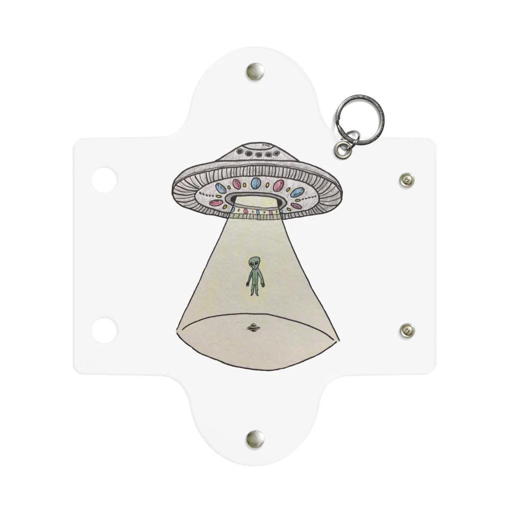 サユリアリティネオ🛸のUFOから宇宙人 Mini Clear Multipurpose Case