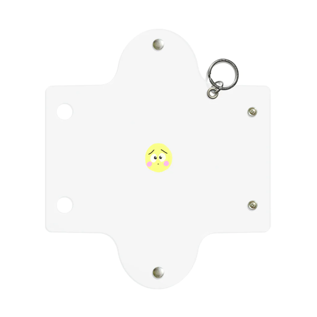 ファイティングの照れ顔 Mini Clear Multipurpose Case