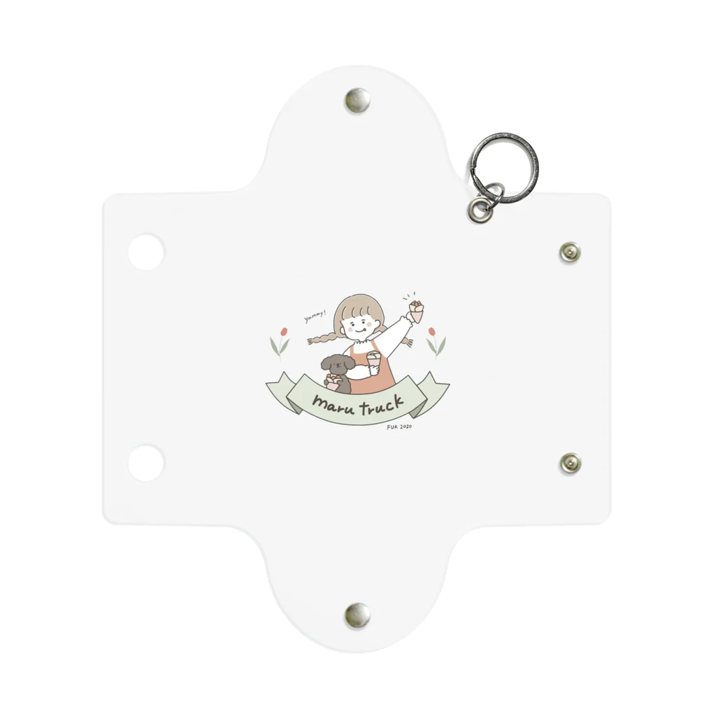 marutruckのまるちゃん Mini Clear Multipurpose Case