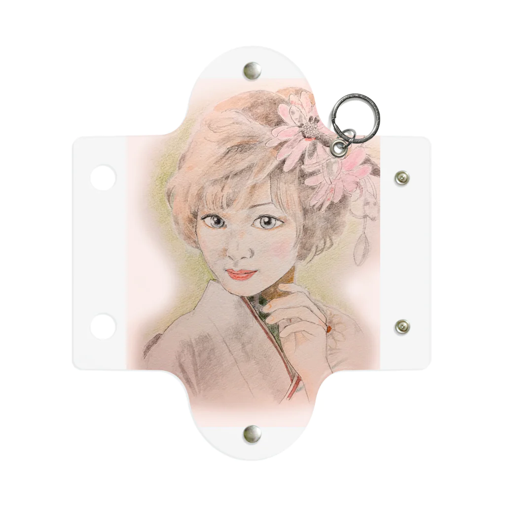 keikororinのKIMONOgirl Mini Clear Multipurpose Case