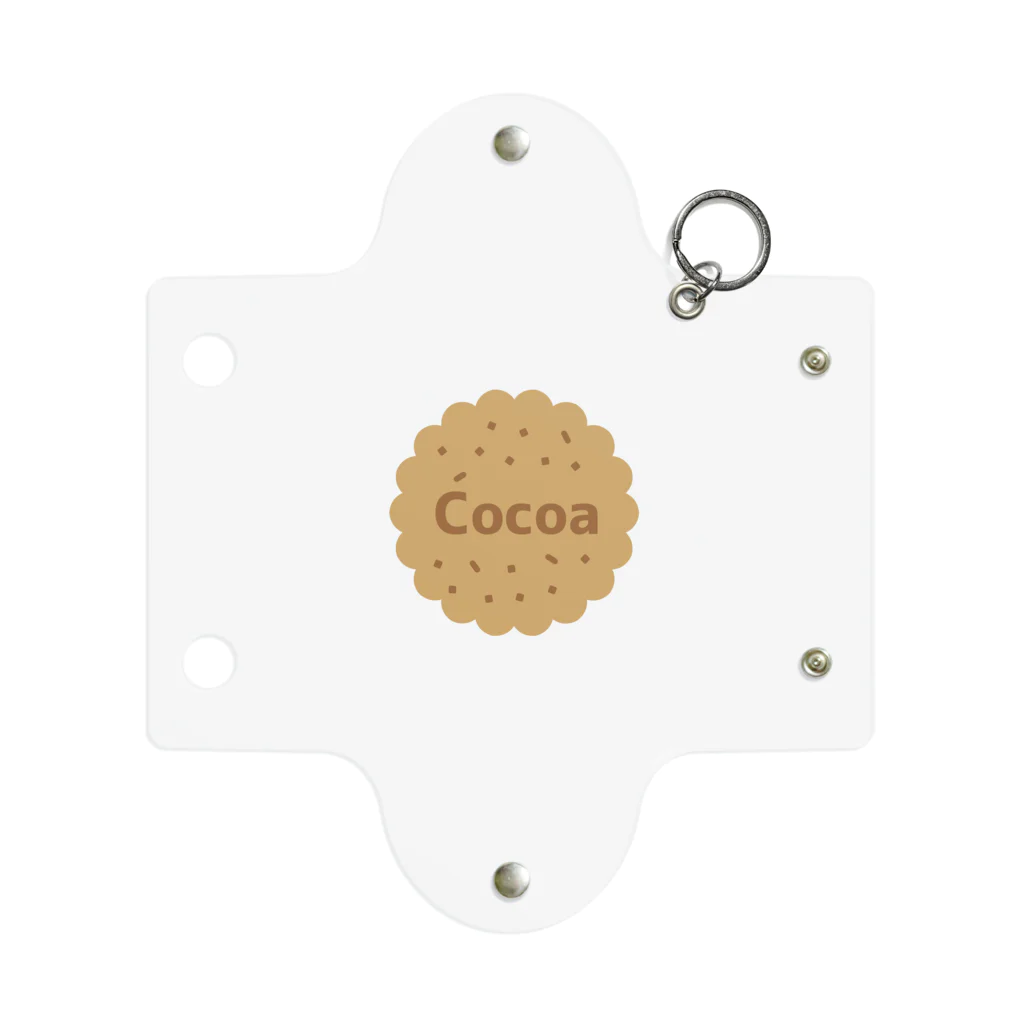 Own Your Life -SUZURI-のCocoa ミニクリアマルチケース（クッキー） Mini Clear Multipurpose Case