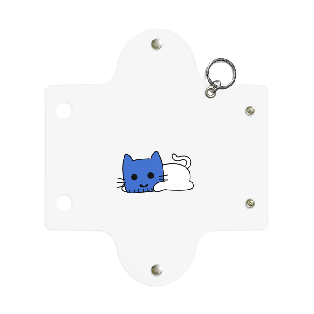 マスクにゃんニュースのふせマスクにゃん Mini Clear Multipurpose Case