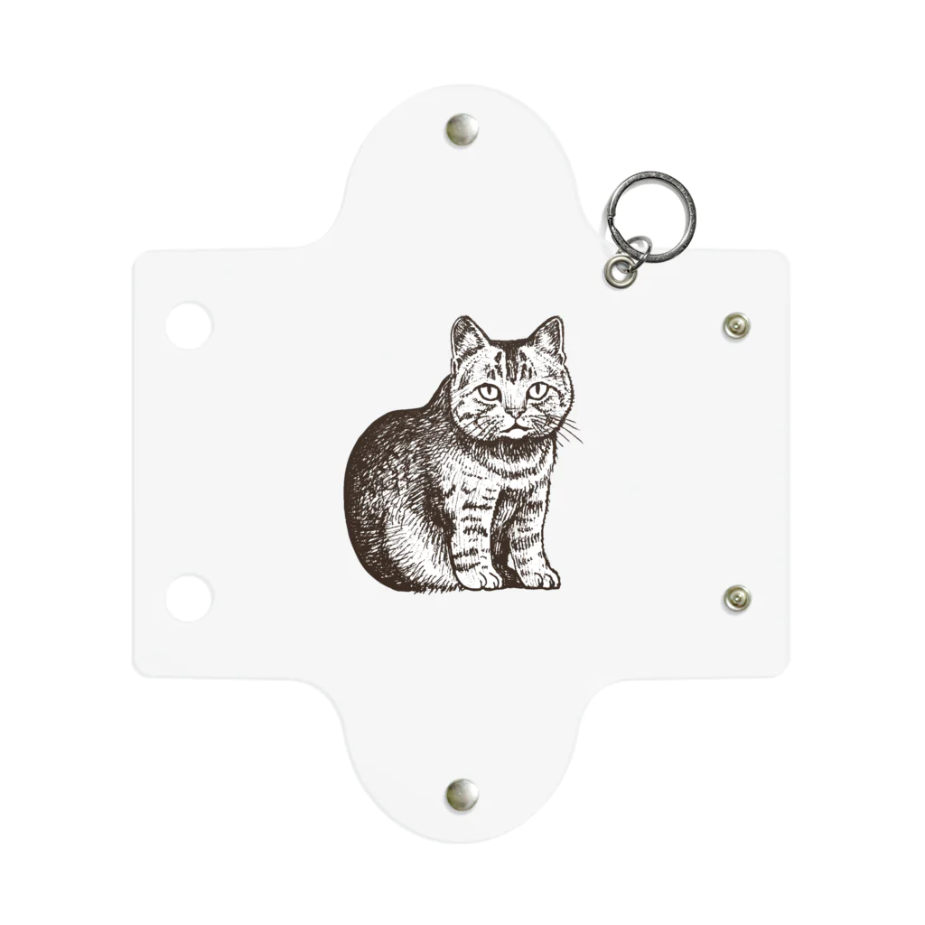 近銅さんのばあちゃん家の猫(濃色用) Mini Clear Multipurpose Case