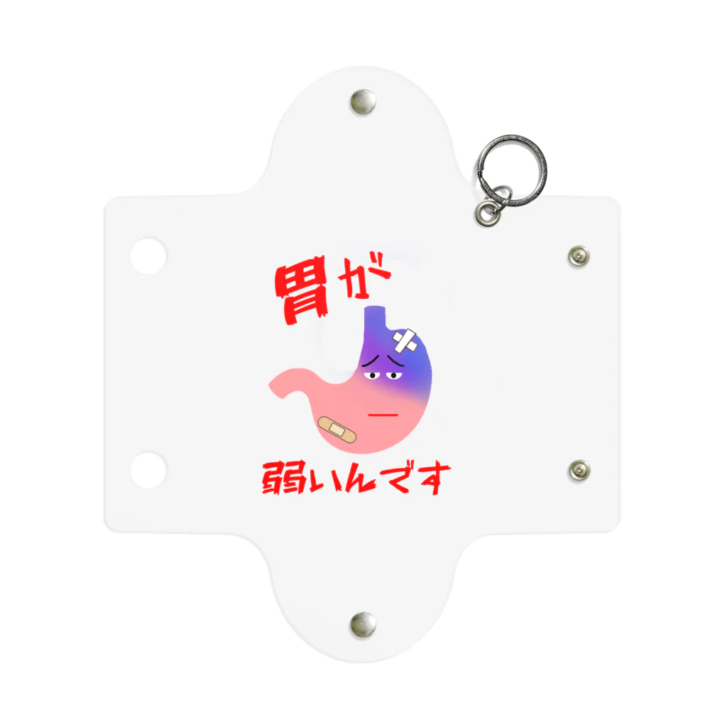 p-nekoのストレス Mini Clear Multipurpose Case