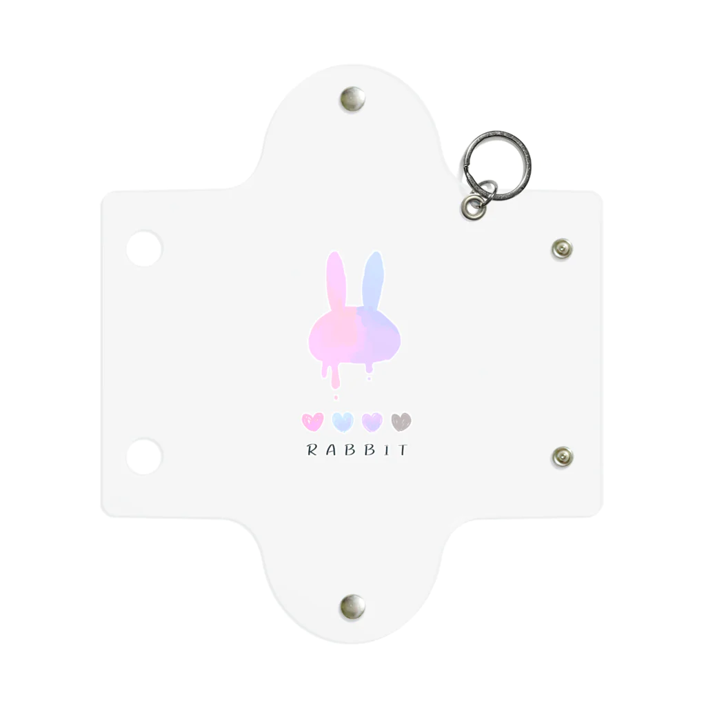 RABBIT のうさぎ Mini Clear Multipurpose Case