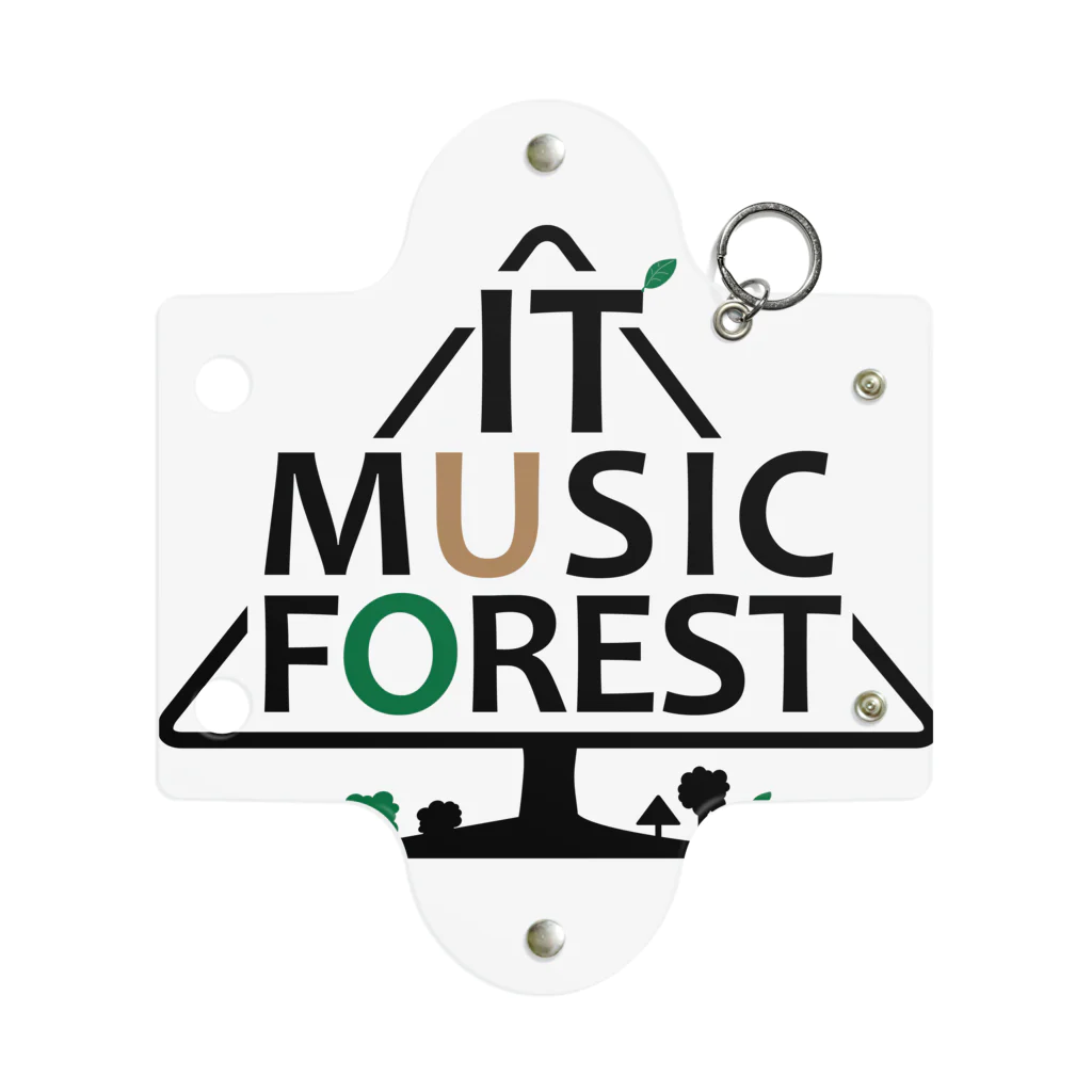 IT MUSIC FOREST チャリティーグッズショップのIT MUSIC FOREST チャリティーグッズ Mini Clear Multipurpose Case