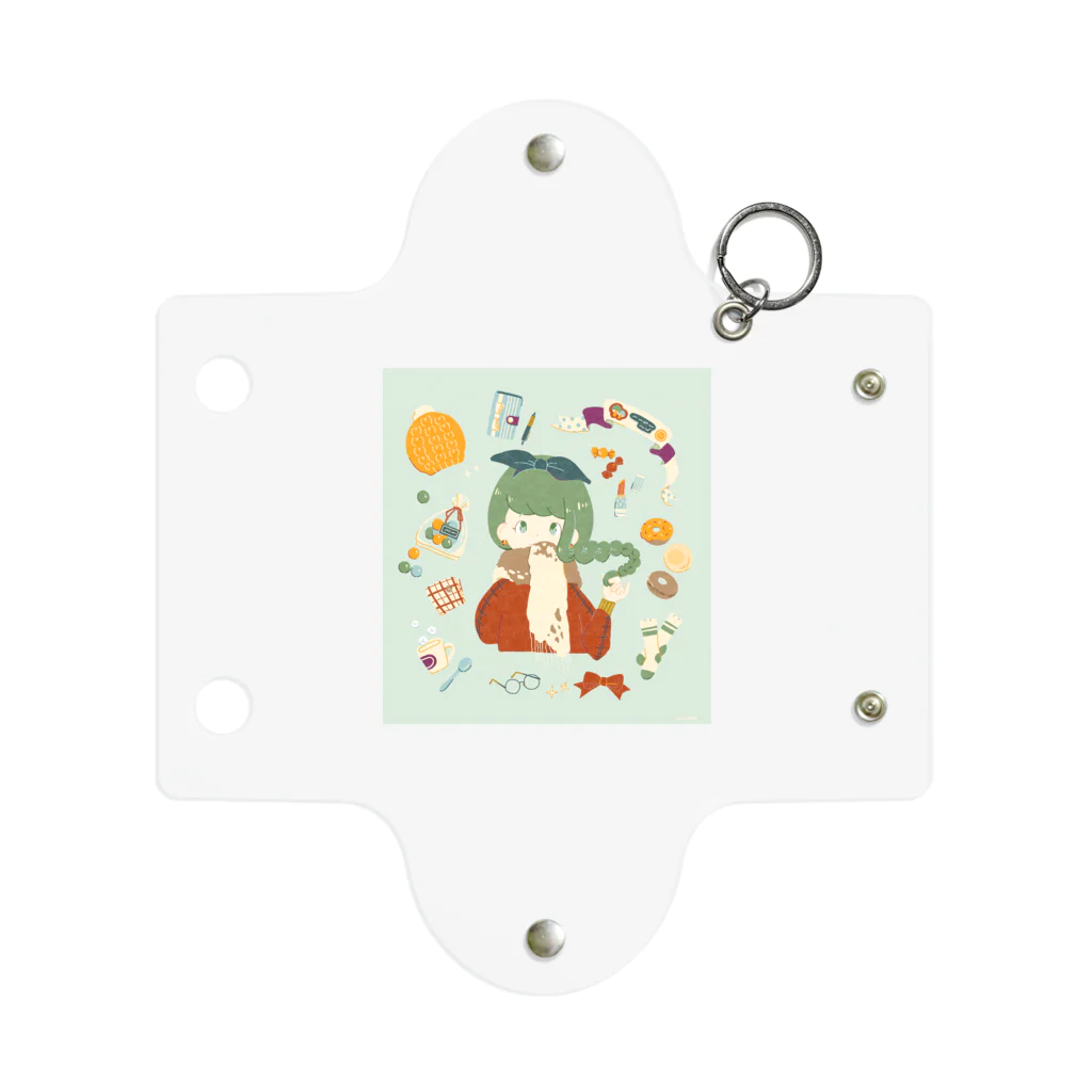 pop-popのPOP girl 『like』 Mini Clear Multipurpose Case