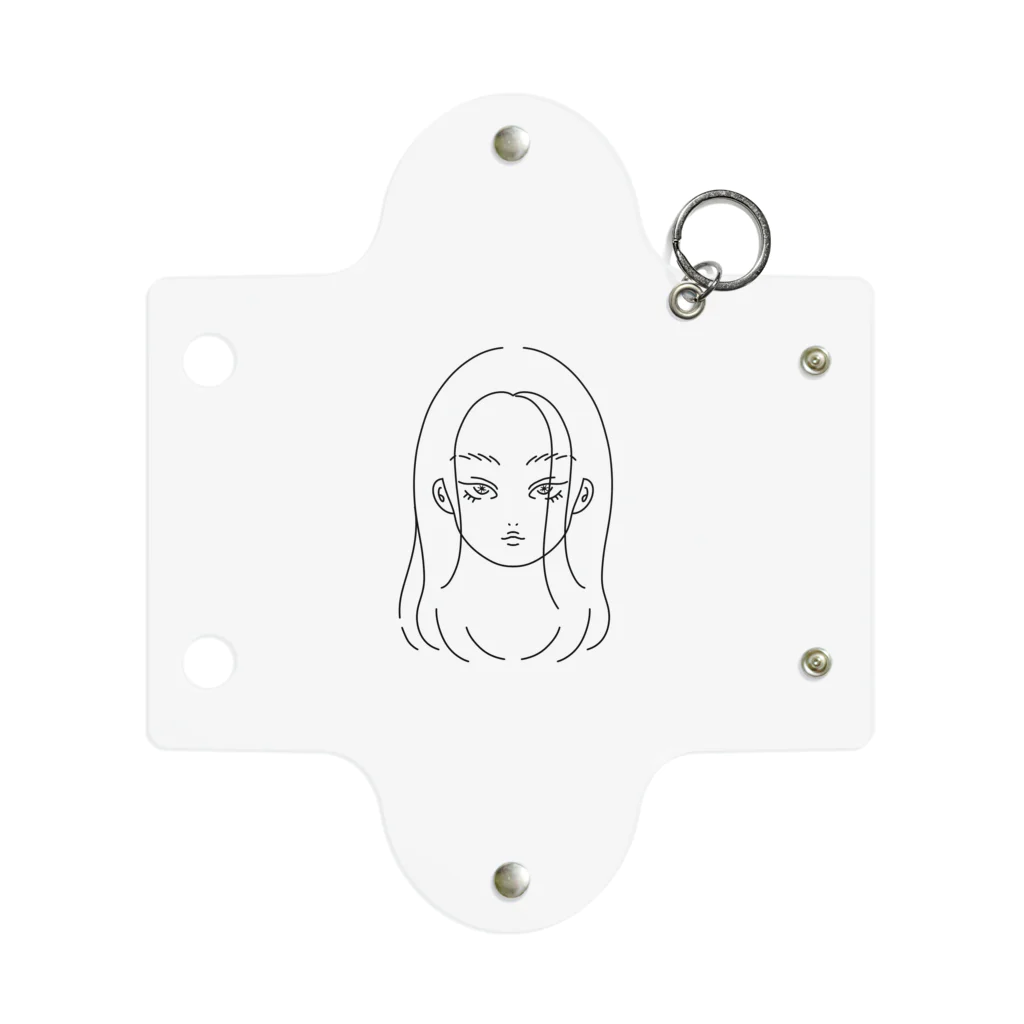 睡眠イナフのlazy girl Mini Clear Multipurpose Case