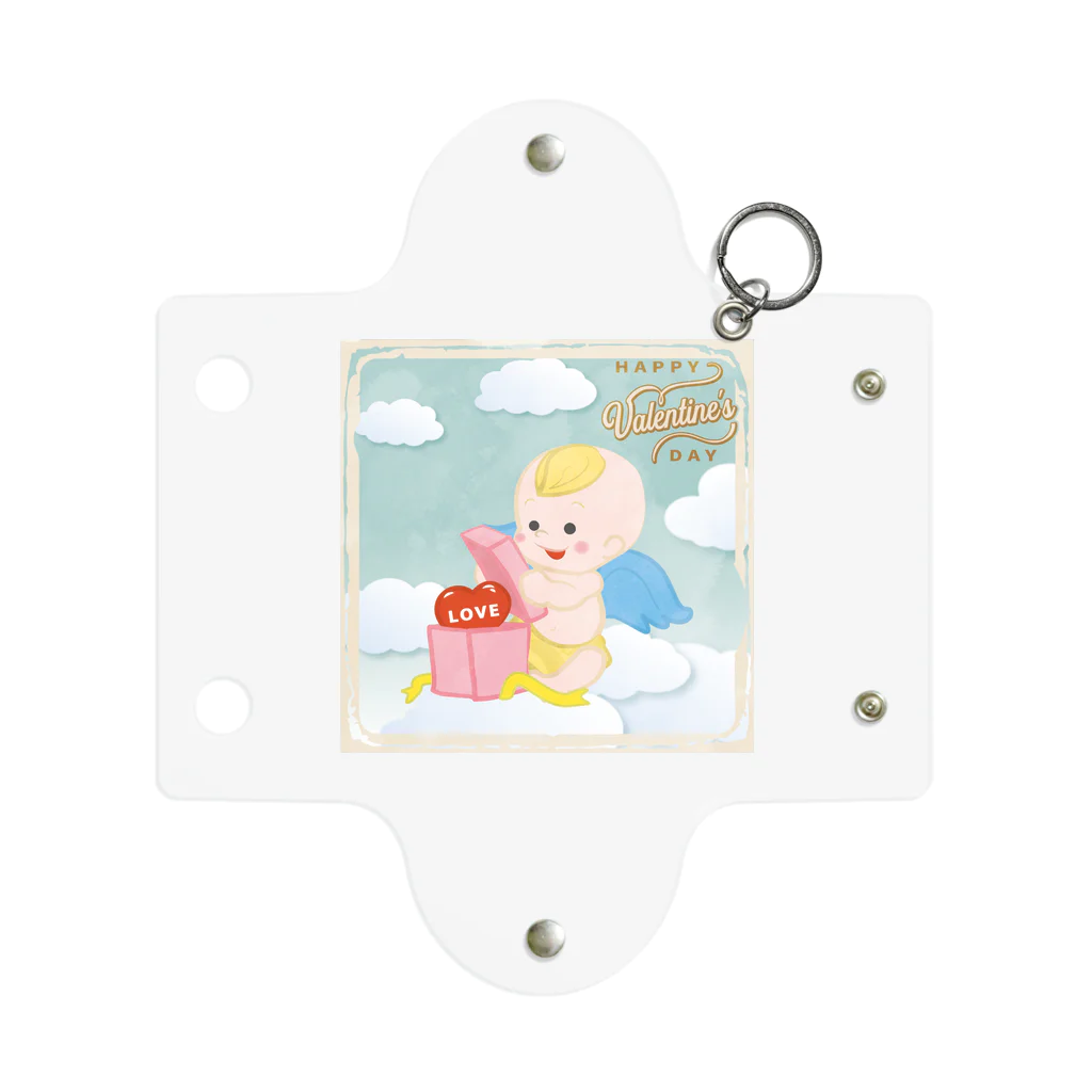 NtoWaniのHappy Valentine’s Day (Boy) Mini Clear Multipurpose Case