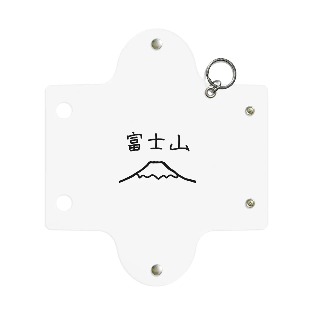 脂身通信Ｚの富士山 Mini Clear Multipurpose Case