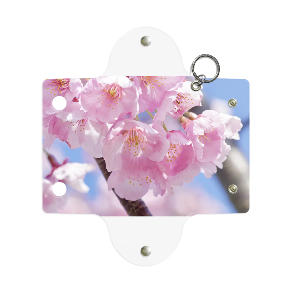 kichikinの八重桜 Mini Clear Multipurpose Case