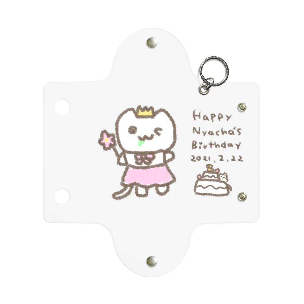 NYACHA&BOOCHAのNYACHA Birthday 2021 ミニクリアマルチケース