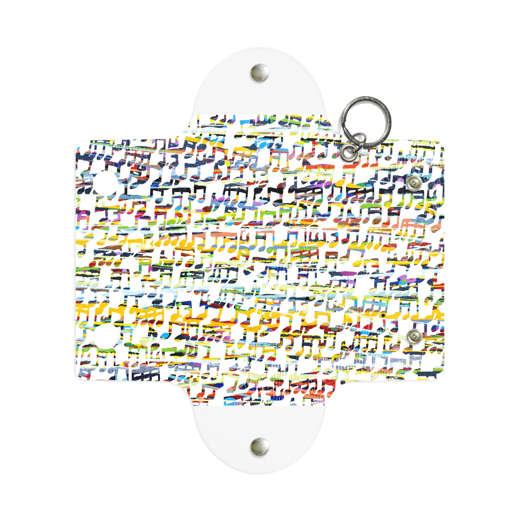 otoshimono-music shopのcolorful music Mini Clear Multipurpose Case