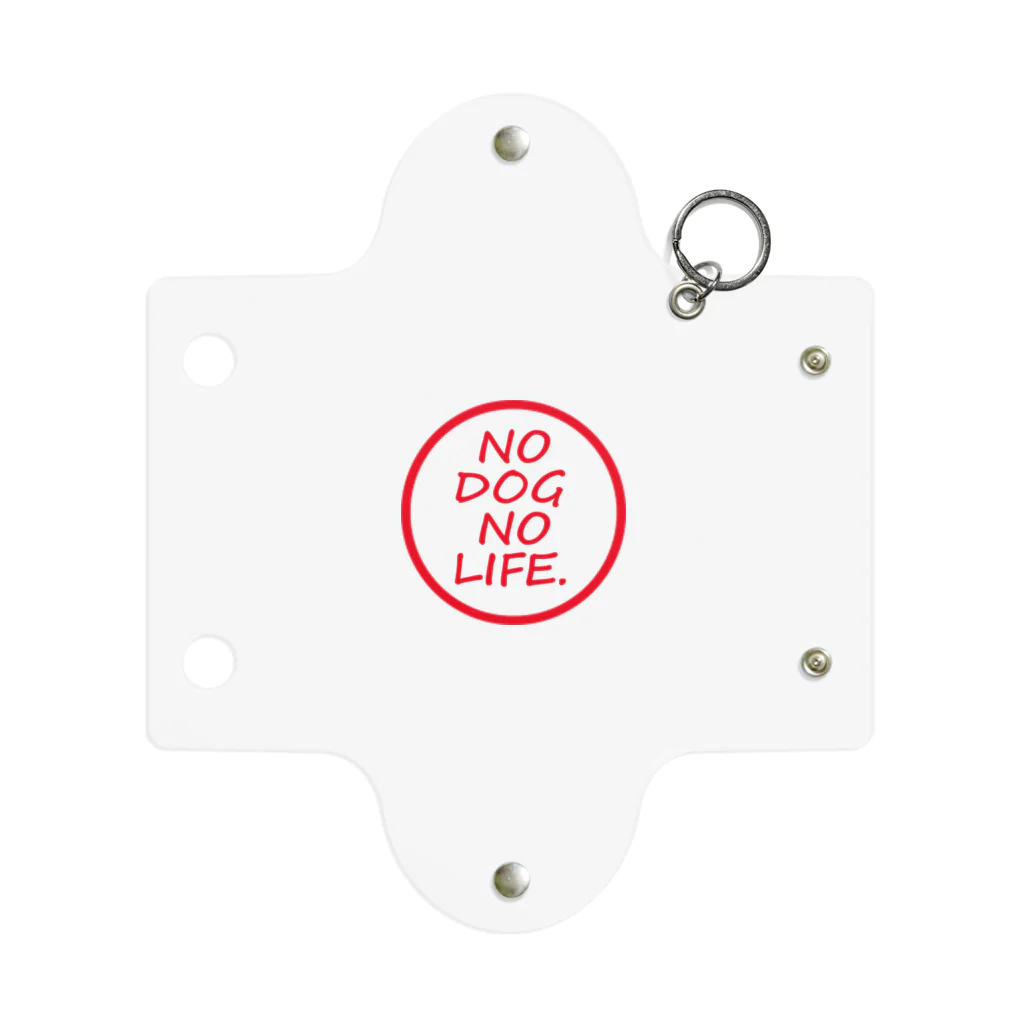 ネタマミレンのNo Dog No Life Mini Clear Multipurpose Case