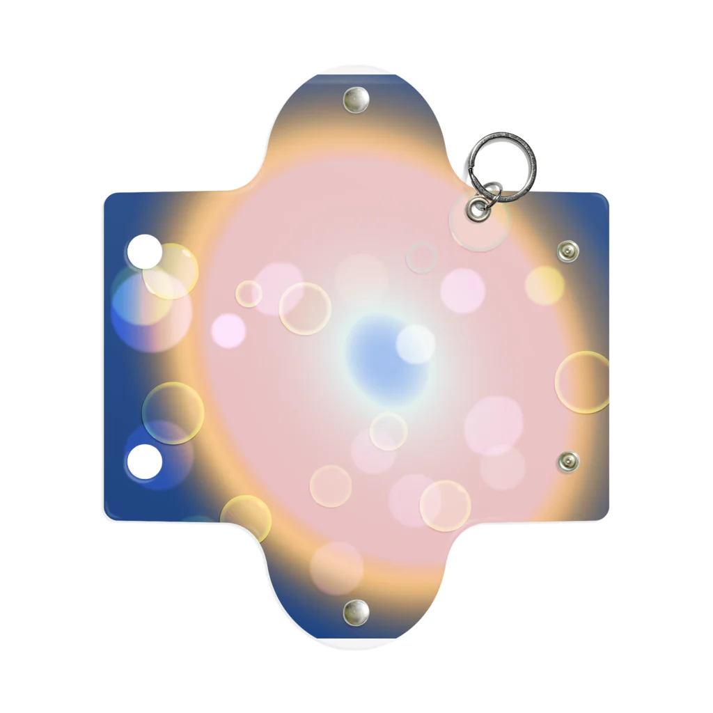 ponzuの宇宙 - Spring Bubbles 泡ぷくぷく Mini Clear Multipurpose Case