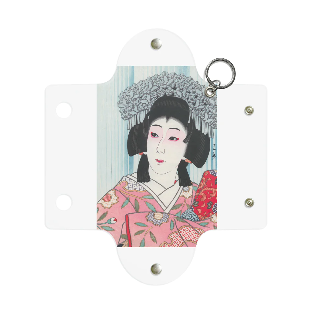 世界の絵画アートグッズの川瀬巴水《中村芝翫 雪姫》  Mini Clear Multipurpose Case