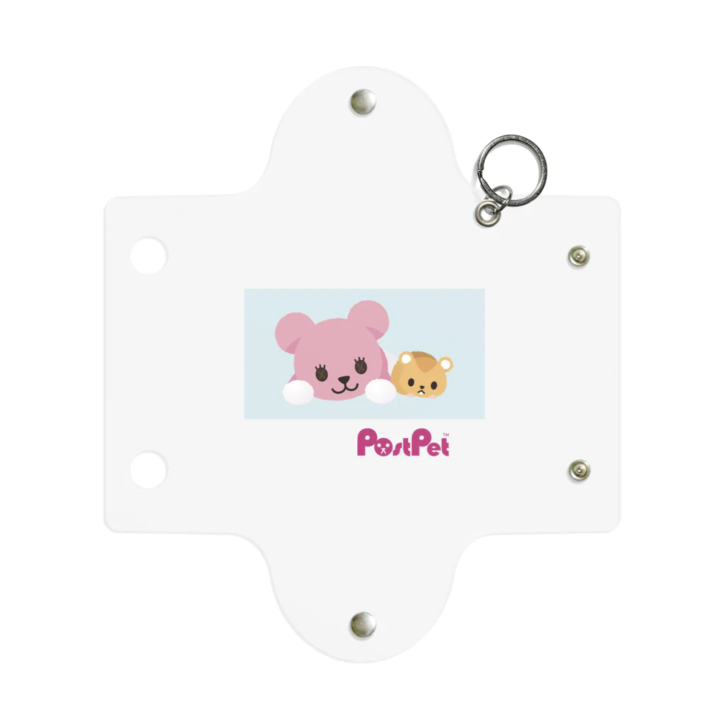 PostPet Official Shopのモモとジンパチの休日 Mini Clear Multipurpose Case