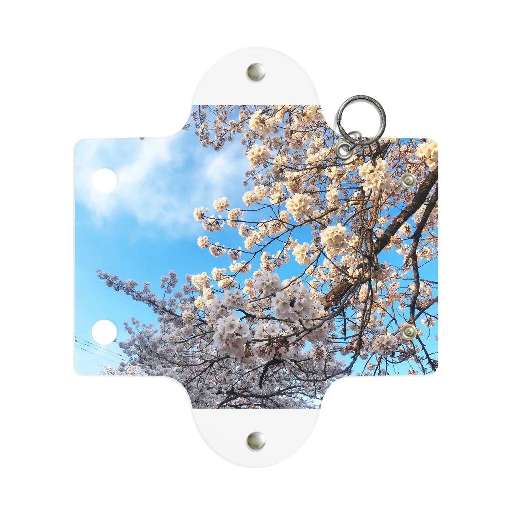 namaste99の昼間の桜 Mini Clear Multipurpose Case