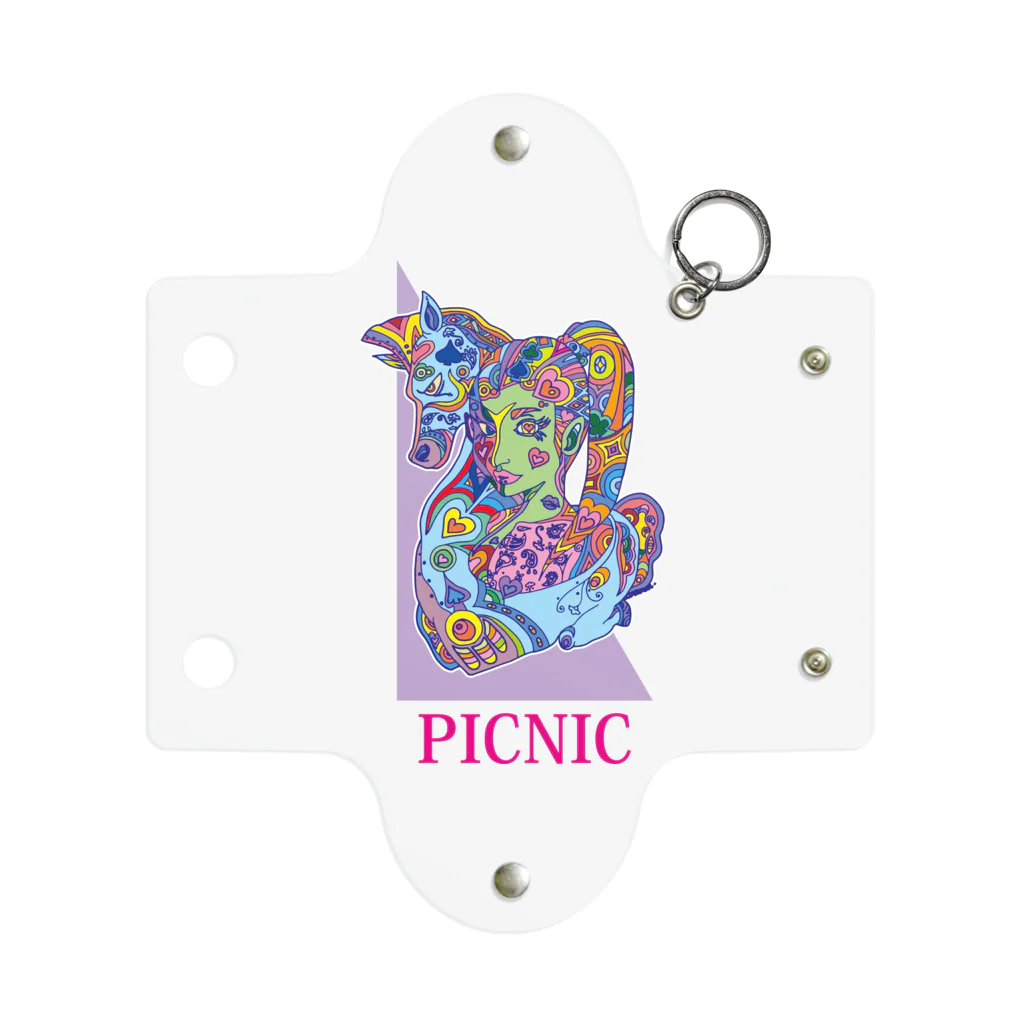 PICNICの十二支午 Mini Clear Multipurpose Case